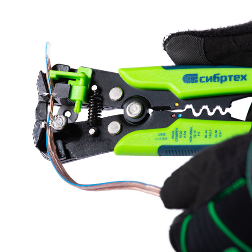 Щипцы для зачистки электропроводов, функция обрезания проводов Сибртех по ценам производителя в Москве с доставкой по всей России