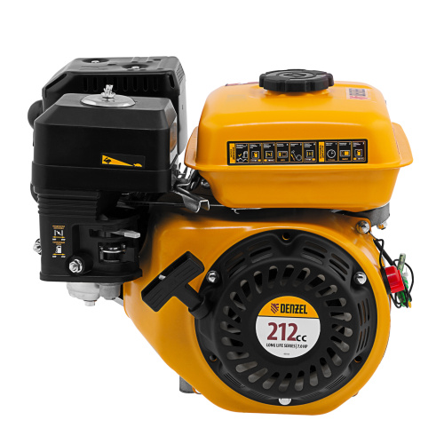 Двигатель бензиновый RX-17K, 7 л.с., 212 см3, горизонтальный вал шпонка 19 мм Denzel по ценам производителя в Москве с доставкой по всей России