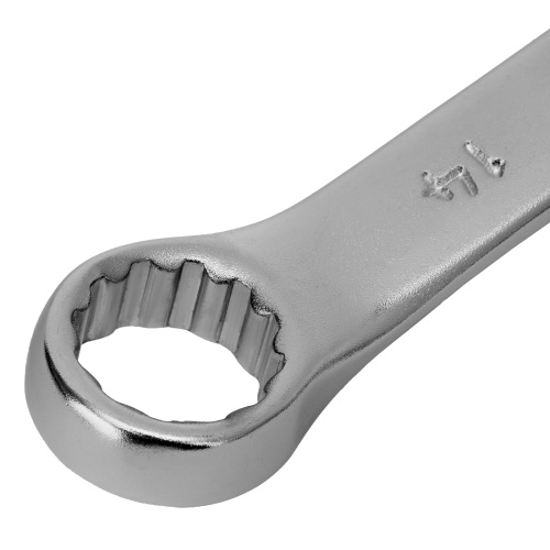 Ключ комбинированный, 14 мм, CrV, матовый хром Stels по ценам производителя в Москве с доставкой по всей России