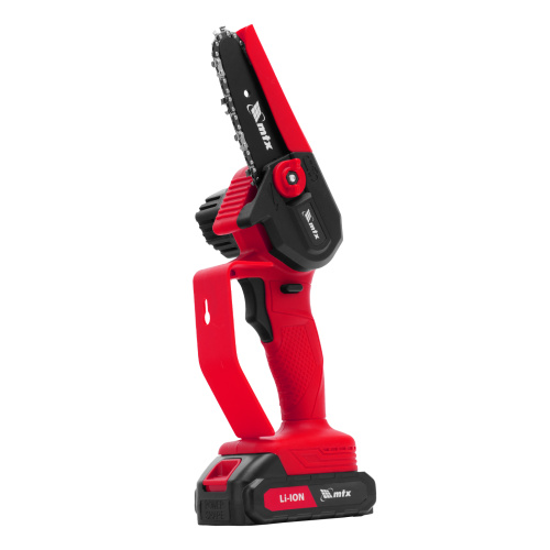 Цепная мини-пила аккумуляторная, MCS-100, шина 100 мм, Li-Ion, 20 В MTX по ценам производителя в Москве с доставкой по всей России