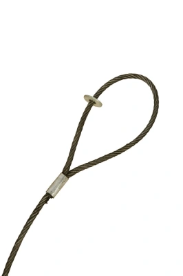 Строп канатный TOR УСК1 (СКП) г/п 0,8 т 1,0 м (опрессовка) по ценам производителя в Москве с доставкой по всей России