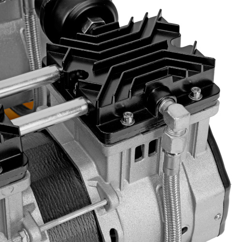 Компрессор безмасляный, малошумный DLS 2200/50, 2200 Вт, 2x1100, 50 л, 380 л/мин Denzel по ценам производителя в Москве с доставкой по всей России