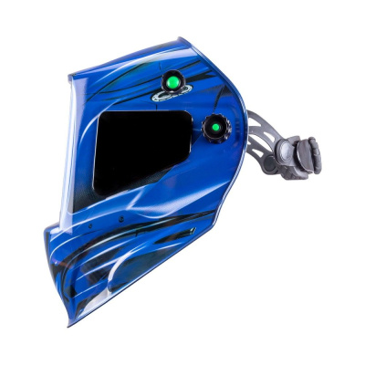 Маска сварщика КОРУНД МЕГА синяя (ф-р MEGA LED 2) без коробки по ценам производителя в Москве с доставкой по всей России