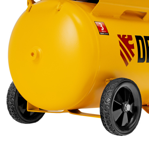 Компрессор безмасляный, малошумный DLS 1500/50, 1500 ВТ, 2x750, 50 л, 260 л/мин Denzel по ценам производителя в Москве с доставкой по всей России