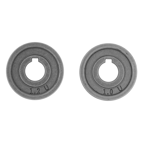 Подающий ролик, U профиль под алюминиевую проволоку 1,0-1,2 мм, 2 шт Denzel по ценам производителя в Москве с доставкой по всей России