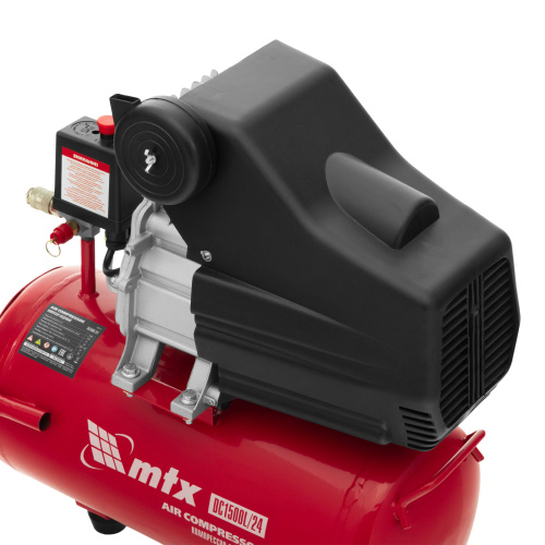 Компрессор воздушный DC1500L/24, 1,5 кВт, 24 л, 210 л/мин MTX по ценам производителя в Москве с доставкой по всей России