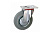 Колесо поворотное серая резина SC 63 f 160 мм по ценам производителя в Москве с доставкой по всей России