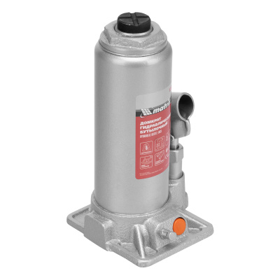 Домкрат гидравлический бутылочный, 6 т, h подъема 216-413 мм, в пластиковом кейсе Matrix по ценам производителя в Москве с доставкой по всей России