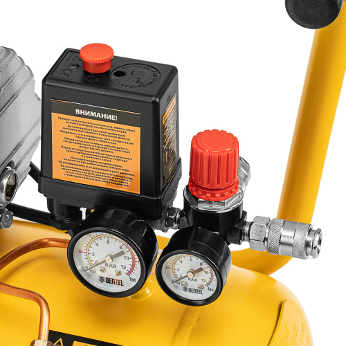 Компрессор воздушный прям. привод DCV1800/50, 1,8 кВт, 50 литров, 320 л/мин Denzel по ценам производителя в Москве с доставкой по всей России