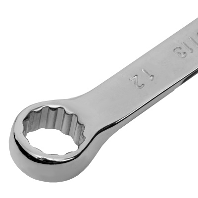 Ключ комбинированный, 12 мм, CrV, полированный хром Matrix по ценам производителя в Москве с доставкой по всей России