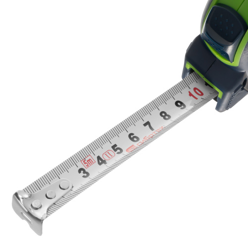 Рулетка Сапфир,двухкомпонентный корпус,5 м х 19 мм Сибртех по ценам производителя в Москве с доставкой по всей России