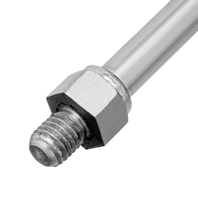 Насадка для миксера, для тяжелых растворов, 120 х 590 мм, оцинкованная, хвостовик резьба М14 Сибртех по ценам производителя в Москве с доставкой по всей России