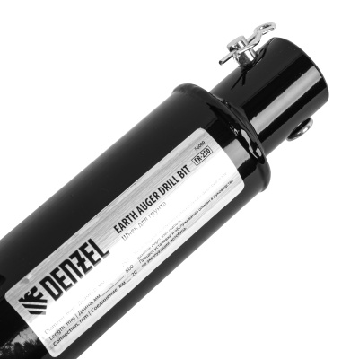 Шнек для грунта ER-250, диаметр 250 мм, длина 800 мм,соединение 20 мм, съемный нож Denzel по ценам производителя в Москве с доставкой по всей России