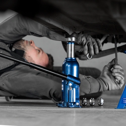 Домкрат гидравлический бутылочный, 6 т, h подъема 207-404 мм Stels по ценам производителя в Москве с доставкой по всей России