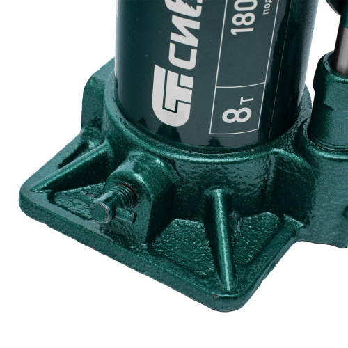 Домкрат гидравлический бутылочный, 8 т, 180-350 мм Сибртех по ценам производителя в Москве с доставкой по всей России