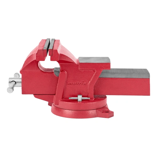 Тиски слесарные, 200 мм, поворотные, с наковальней Matrix по ценам производителя в Москве с доставкой по всей России