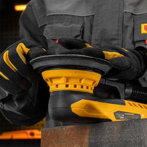 Машина шлифовальная орбитальная бесщет OS-150-BL, 350 Вт, 4000-10000 об/мин Denzel по ценам производителя в Москве с доставкой по всей России