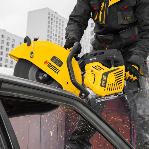 Бензорез МС-7440, 74 см3, диаметр диска 400 мм DENZEL по ценам производителя в Москве с доставкой по всей России