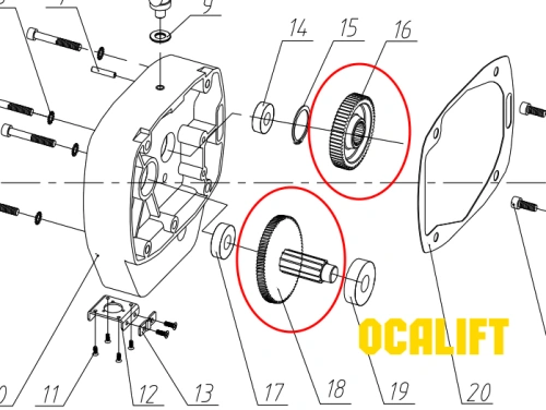 Редукторная пара 0201/0302 по ценам производителя в Москве с доставкой по всей России