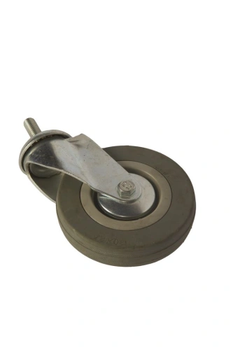 Колесо аппаратное поворотное SCtg 55 120 мм с болтом (серое) (F) по ценам производителя в Москве с доставкой по всей России