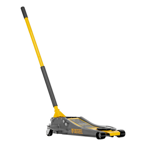 Домкрат гидравлический подкатной, 3 т, 75-500 мм, быстрый подъем, низкий подхват, проф. Denzel по ценам производителя в Москве с доставкой по всей России