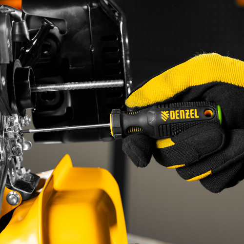 Отвертка PZ0x75 мм, CrV, трехкомпонентная рукоятка Denzel по ценам производителя в Москве с доставкой по всей России