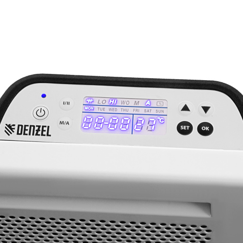 Конвектор гибридный электрический HybridX-2000, ИК нагреватель, цифровой термостат Denzel по ценам производителя в Москве с доставкой по всей России