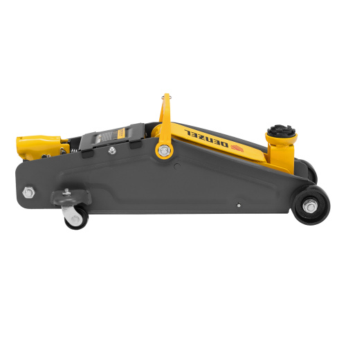 Домкрат гидравлический подкатной с фиксатором, 2,8 т, 135-385 мм Denzel по ценам производителя в Москве с доставкой по всей России