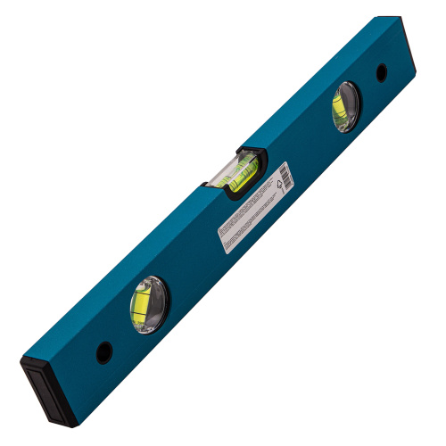 Уровень алюминиевый усиленный, 400 мм, 3 глазка Gross по ценам производителя в Москве с доставкой по всей России