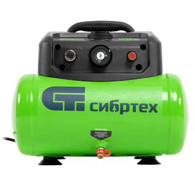Компрессор воздушный безмаслянный BL 1100/6 1100Вт, ресивер 6 литров, 180 л/мин Сибртех по ценам производителя в Москве с доставкой по всей России