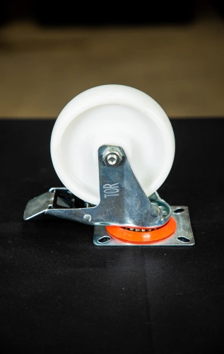 Колесо поворотное полипропилен SRCnb 55 125 мм с тормозом (N) по ценам производителя в Москве с доставкой по всей России