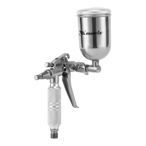 Краскораспылитель пневматический для финишных работ с верхним бачком V 0,1 л, сопло D 0.5 мм Matrix по ценам производителя в Москве с доставкой по всей России