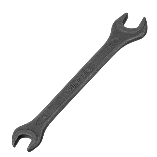 Ключ рожковый, 9 х 11 мм, CrV, фосфатированный Сибртех по ценам производителя в Москве с доставкой по всей России