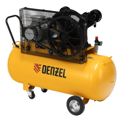 Компрессор воздушный рем. привод BCV 5500-T/200, 5,5 кВт, 200 литров, 850 л/мин Denzel по ценам производителя в Москве с доставкой по всей России