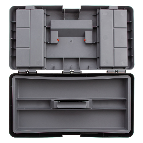 Ящик для инструмента 17", 420 х 220 х 180 мм, пластик Stels по ценам производителя в Москве с доставкой по всей России