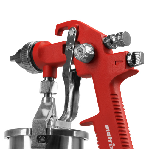 Краскораспылитель HVLP пневмат. с нижним бачком V= 1 л, сопло диаметром 1.4 мм Matrix по ценам производителя в Москве с доставкой по всей России