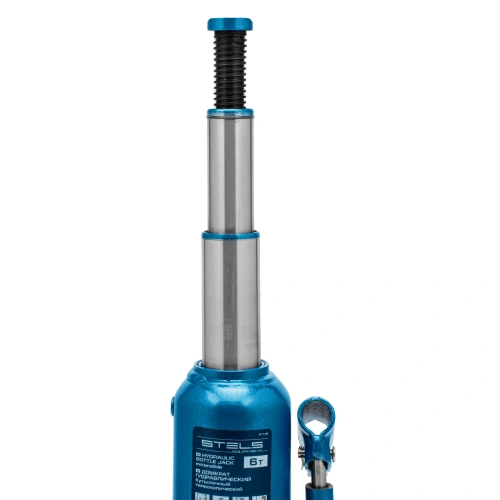Домкрат гидравлический бутылочный телескопический, 6 т, подъем 180-410 мм Stels по ценам производителя в Москве с доставкой по всей России