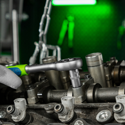 Набор инструментов, 1/4", пластиковый кейс 56 предметов Сибртех по ценам производителя в Москве с доставкой по всей России