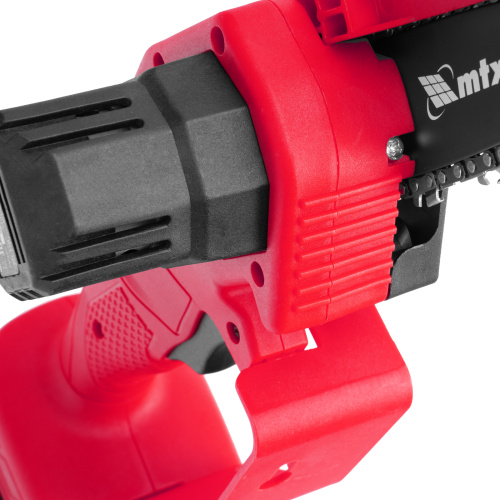 Цепная мини-пила аккумуляторная, MCS-100, шина 100 мм, Li-Ion, 20 В MTX по ценам производителя в Москве с доставкой по всей России