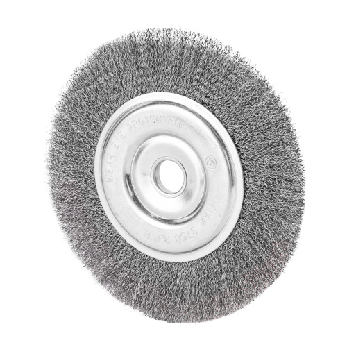 Щетка для УШМ, 200 мм, посадка 22.2 мм, плоская, витая проволока 0.3 мм Сибртех по ценам производителя в Москве с доставкой по всей России