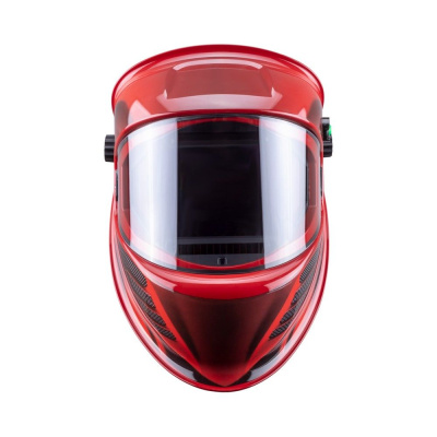 Маска сварщика КОРУНД МЕГА "красная" (ф-р MEGA LED) в коробке по ценам производителя в Москве с доставкой по всей России