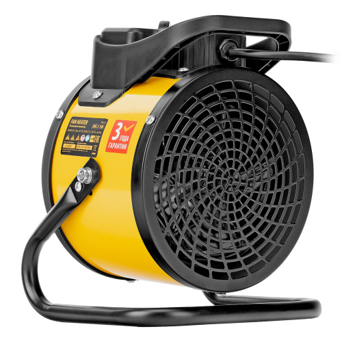 Тепловая пушка, керамический нагреватель (тепловентилятор) DHC 2-100, 230 В, 0.025/1/2 кВт Denzel по ценам производителя в Москве с доставкой по всей России