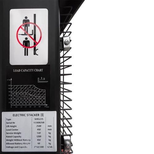 Самоходный штабелер PROLIFT SDR 1225 li-ion по ценам производителя в Москве с доставкой по всей России