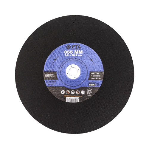Круг отрезной по металлу FTL Expert 355 х 3,2 х 25,4 мм A30TBF по ценам производителя в Москве с доставкой по всей России