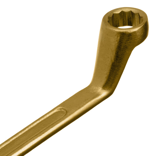 Ключ накидной, 13 х 17 мм, желтый цинк Сибртех по ценам производителя в Москве с доставкой по всей России
