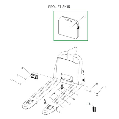 Аккумуляторная батарея 48В 30Ач Li-ion для тележек SD20L по ценам производителя в Москве с доставкой по всей России