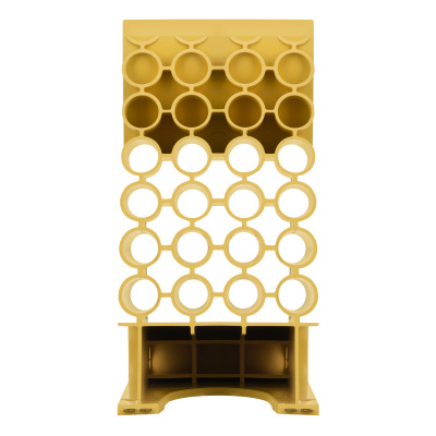 Упор противооткатный для грузового транспорта, ЖЕЛТЫЙ, 35 т, 438х200х205 мм Stels по ценам производителя в Москве с доставкой по всей России