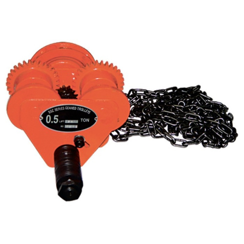 Каретка для тали, передвижная, грузоподъемность 2 т Matrix по ценам производителя в Москве с доставкой по всей России