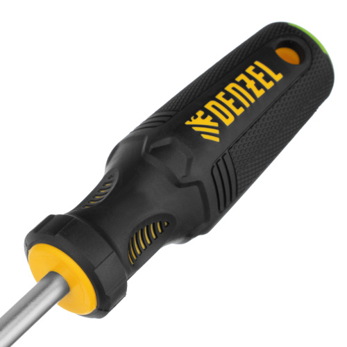 Отвертка PZ3x150 мм, CrV, трехкомпонентная рукоятка Denzel по ценам производителя в Москве с доставкой по всей России