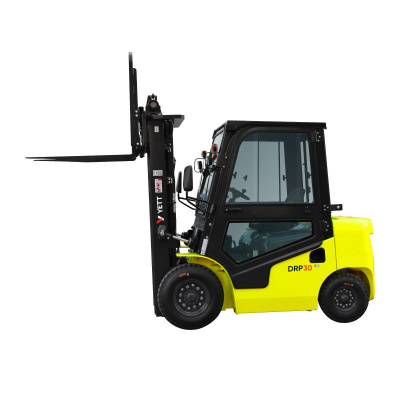 Дизельный погрузчик с кабиной YETT DRP30-XC5K2-M300-3W-K по ценам производителя в Москве с доставкой по всей России